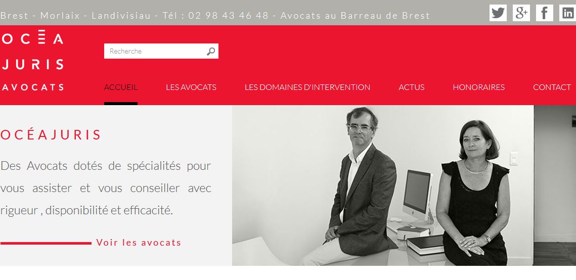 OCEAJURIS se refait une beauté pour la rentrée ! #Avocats #MobileFriendly #Bretagne